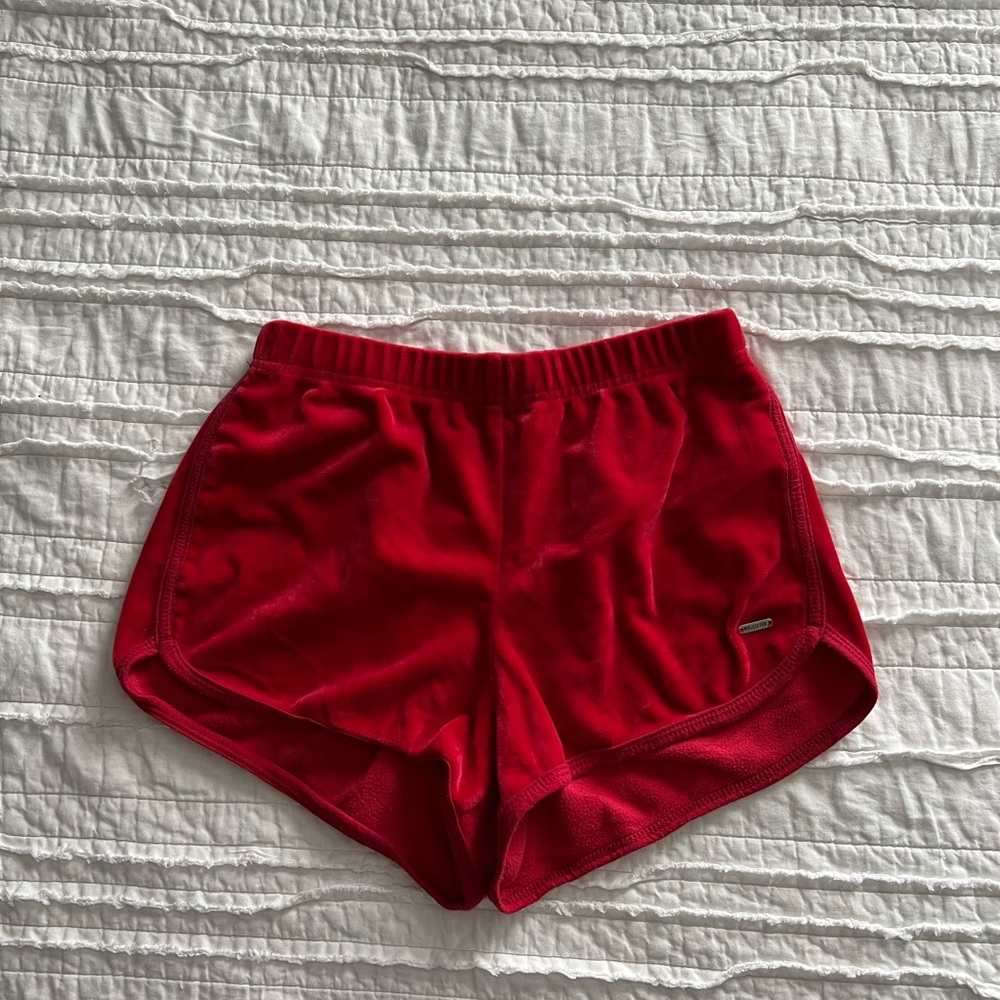 Hollister Velvet Shorts